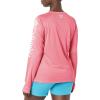 imageColumbia Womens Tidal Tee II Long Sleeve ShirtLycheeWhite Logo