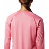 imageColumbia Womens Tidal Tee II Long Sleeve ShirtLycheeWhite Logo