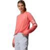 imageColumbia Womens Tidal Tee II Long Sleeve ShirtMelonadeWhite Logo