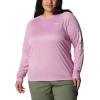 imageColumbia Womens Tidal Tee II Long Sleeve ShirtMinuetTiki Pink Logo