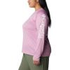 imageColumbia Womens Tidal Tee II Long Sleeve ShirtMinuetTiki Pink Logo