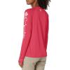 imageColumbia Womens Tidal Tee II Long Sleeve ShirtNeon SunriseTiki Pink Logo