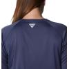 imageColumbia Womens Tidal Tee II Long Sleeve ShirtNocturnalRed Spark Logo