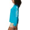 imageColumbia Womens Tidal Tee II Long Sleeve ShirtOcean TealWhite Logo