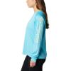 imageColumbia Womens Tidal Tee II Long Sleeve ShirtOpal BlueKey West Logo