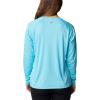 imageColumbia Womens Tidal Tee II Long Sleeve ShirtOpal BlueKey West Logo