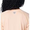 imageColumbia Womens Tidal Tee II Long Sleeve ShirtPeach FizzOcean Mint Logo
