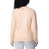 imageColumbia Womens Tidal Tee II Long Sleeve ShirtPeach FizzOcean Mint Logo