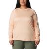 imageColumbia Womens Tidal Tee II Long Sleeve ShirtPeach FizzOcean Mint Logo