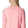 imageColumbia Womens Tidal Tee II Long Sleeve ShirtPink PopRiptide Logo