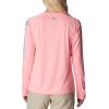 imageColumbia Womens Tidal Tee II Long Sleeve ShirtPink PopRiptide Logo
