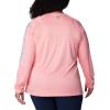 imageColumbia Womens Tidal Tee II Long Sleeve ShirtPink PopRiptide Logo