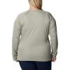 imageColumbia Womens Tidal Tee II Long Sleeve ShirtSafariLight Lime Logo