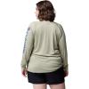 imageColumbia Womens Tidal Tee II Long Sleeve ShirtSmokey SageCarbon Logo