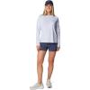 imageColumbia Womens Tidal Tee II Long Sleeve ShirtSnowdriftNocturnal Logo