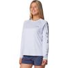 imageColumbia Womens Tidal Tee II Long Sleeve ShirtSnowdriftNocturnal Logo