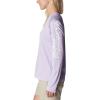 imageColumbia Womens Tidal Tee II Long Sleeve ShirtSoft VioletWhite Logo