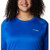 imageColumbia Womens Tidal Tee II Long Sleeve ShirtSoft VioletWhite Logo