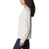 imageColumbia Womens Tidal Tee II Long Sleeve ShirtStoneFairytale Logo