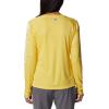 imageColumbia Womens Tidal Tee II Long Sleeve ShirtSun GlowWhite Logo