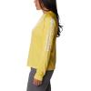imageColumbia Womens Tidal Tee II Long Sleeve ShirtSun GlowWhite Logo