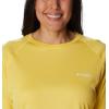 imageColumbia Womens Tidal Tee II Long Sleeve ShirtSun GlowWhite Logo