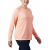 imageColumbia Womens Tidal Tee II Long Sleeve ShirtTiki PinkWhite Logo