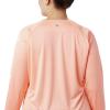 imageColumbia Womens Tidal Tee II Long Sleeve ShirtTiki PinkWhite Logo