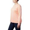 imageColumbia Womens Tidal Tee II Long Sleeve ShirtTiki PinkWhite Logo