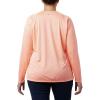 imageColumbia Womens Tidal Tee II Long Sleeve ShirtTiki PinkWhite Logo