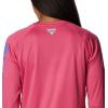 imageColumbia Womens Tidal Tee II Long Sleeve ShirtUltra PinkViolet Sea Logo