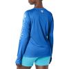 imageColumbia Womens Tidal Tee II Long Sleeve ShirtVivid BlueLime Glow