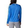 imageColumbia Womens Tidal Tee II Long Sleeve ShirtVivid BlueLime Glow
