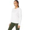 imageColumbia Womens Tidal Tee II Long Sleeve ShirtWhite  Cool Grey Logo