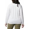 imageColumbia Womens Tidal Tee II Long Sleeve ShirtWhiteCirrus Grey Logo