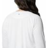 imageColumbia Womens Tidal Tee II Long Sleeve ShirtWhiteCirrus Grey Logo
