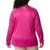 imageColumbia Womens Tidal Tee II Long Sleeve ShirtWild FuchsiaWhite Logo