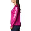 imageColumbia Womens Tidal Tee II Long Sleeve ShirtWild FuchsiaWhite Logo