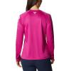 imageColumbia Womens Tidal Tee II Long Sleeve ShirtWild FuchsiaWhite Logo