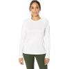 imageColumbia Womens Tidal Tee II Long Sleeve ShirtWhite  Cool Grey Logo