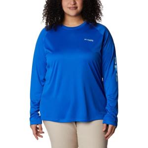 imageColumbia Womens Tidal Tee II Long Sleeve ShirtBlue MacawGulf Stream Logo