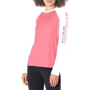 imageColumbia Womens Tidal Tee II Long Sleeve ShirtCamellia RoseWhite