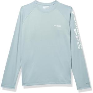 imageColumbia Womens Tidal Tee II Long Sleeve ShirtCrushed BlueWhite Logo