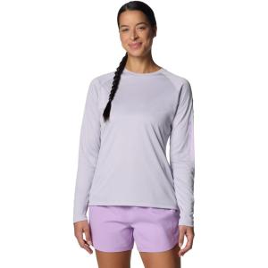 imageColumbia Womens Tidal Tee II Long Sleeve ShirtLavender PearlHydrangea Logo