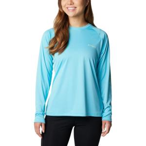 imageColumbia Womens Tidal Tee II Long Sleeve ShirtOpal BlueKey West Logo