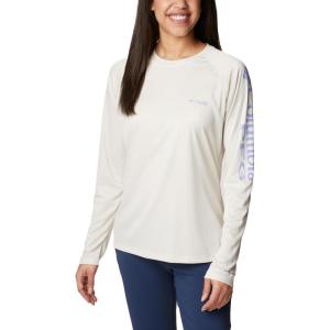 imageColumbia Womens Tidal Tee II Long Sleeve ShirtStoneFairytale Logo