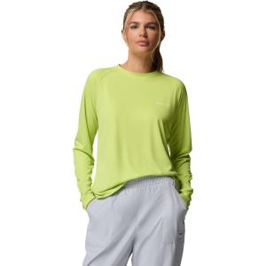 imageColumbia Womens Tidal Tee II Long Sleeve ShirtVoltageWhite Logo