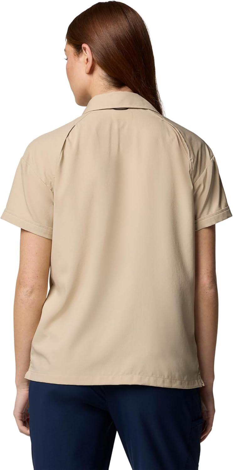 imageColumbia Womens Silver Ridge Utility Short Sleeve ShirtAncient Fossil 2024