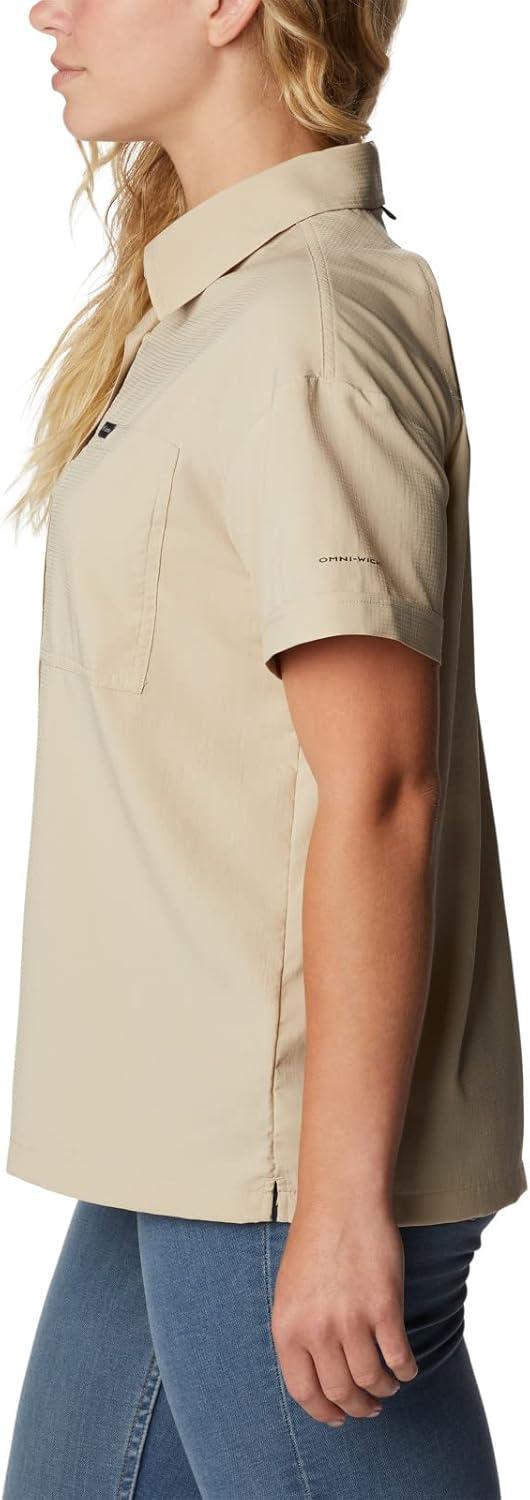 imageColumbia Womens Silver Ridge Utility Short Sleeve ShirtAncient Fossil