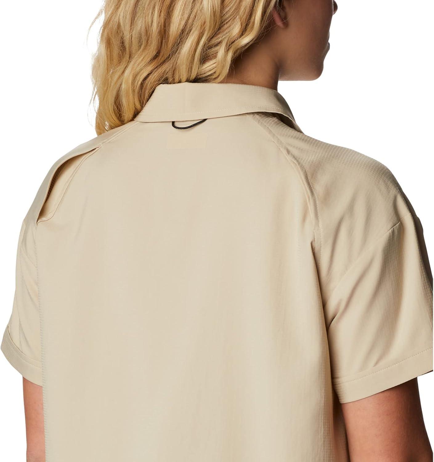 imageColumbia Womens Silver Ridge Utility Short Sleeve ShirtAncient Fossil